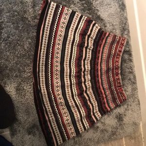 Princess Vera Wang sweater high waisted skirt